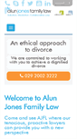 Mobile Screenshot of ajonesfamilylaw.com